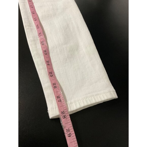 FRAME Jeans Ankle Le High Skinny White size 26 - Picture 12 of 14